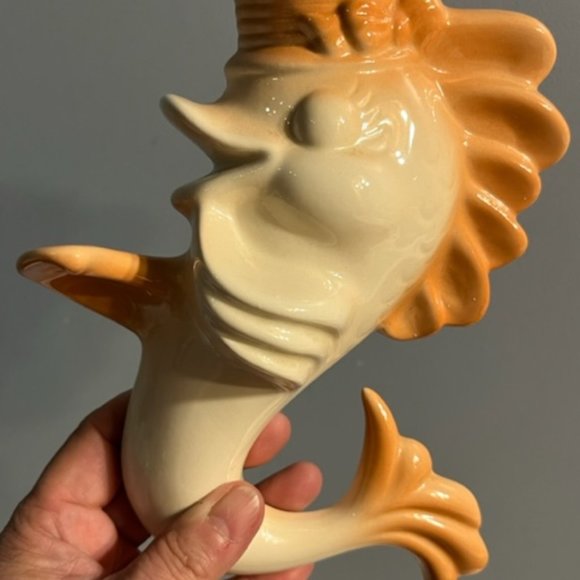 Arnels Ceramic Set of 3 Fish Decor Bathroom Wall decor Vtg Anthropomorphic READ - Picture 4 of 4